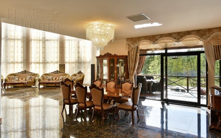 2-этажный коттедж 1 200 м² с отделкой