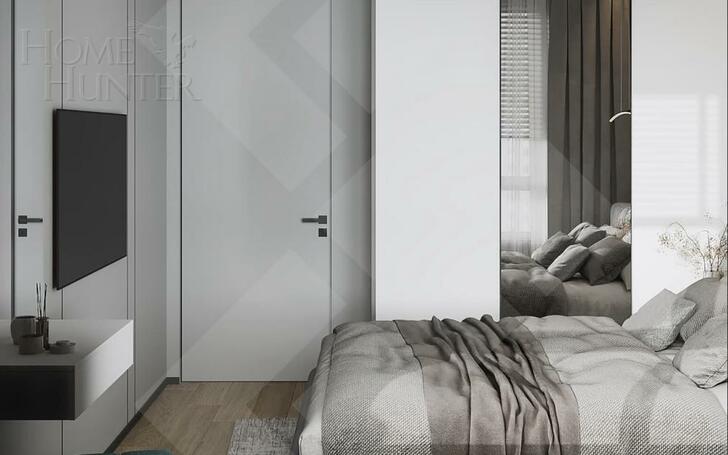 1-КОМН. КВАРТИРА С ОТДЕЛКОЙ 38 М² НА 3 ЭТАЖЕ