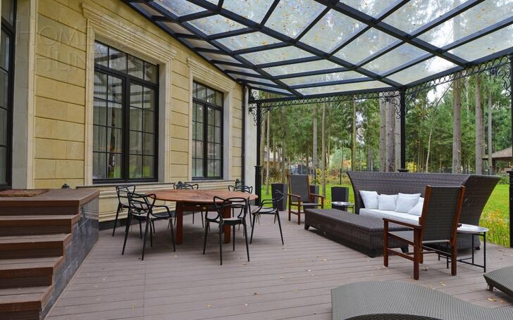 3-этажный коттедж 800 м² с отделкой