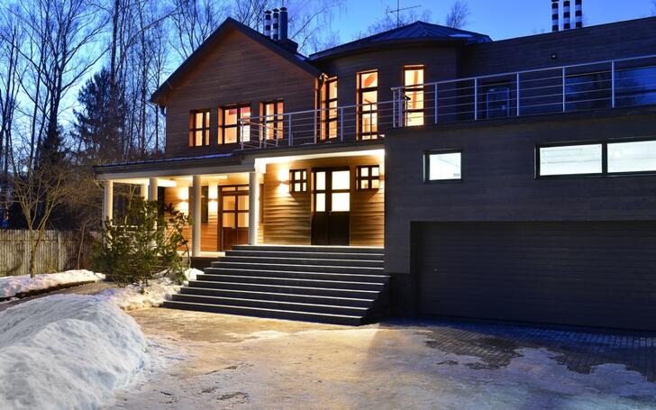 2-этажный коттедж 650 м² с отделкой