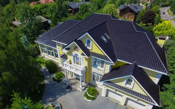 2-этажный коттедж 800 м² с отделкой