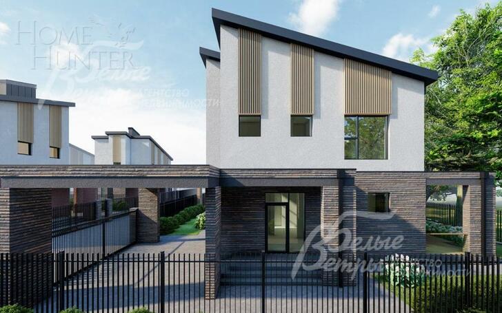 2-этажный коттедж 188 м² с отделкой