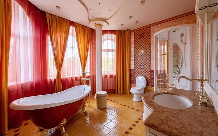 2-этажный коттедж 500 м² с отделкой