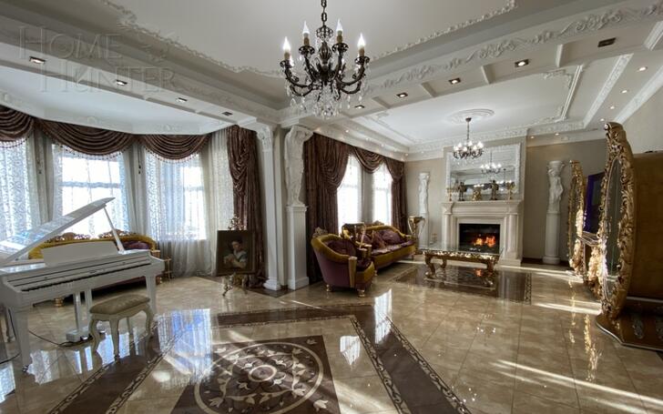 2-этажный коттедж 800 м² с отделкой