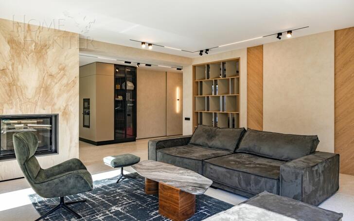 2-этажный коттедж 320 м² с отделкой