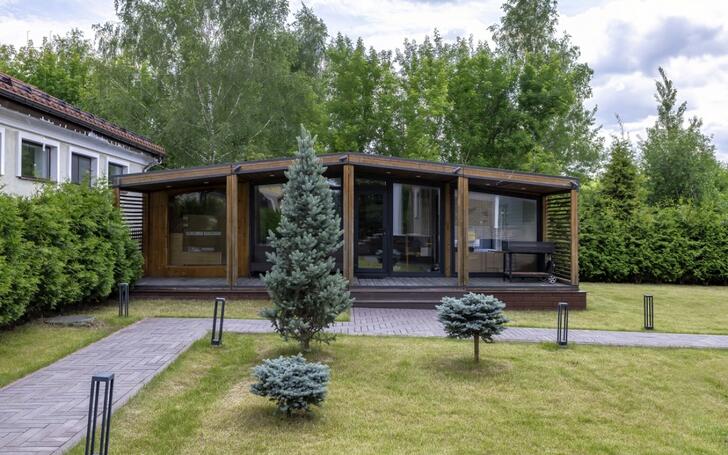 2-этажный коттедж 560 м² без отделки