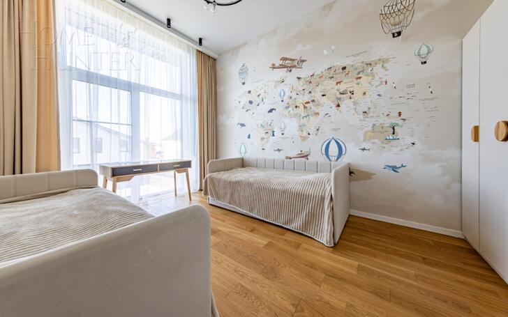 2-этажный коттедж 260 м² с отделкой