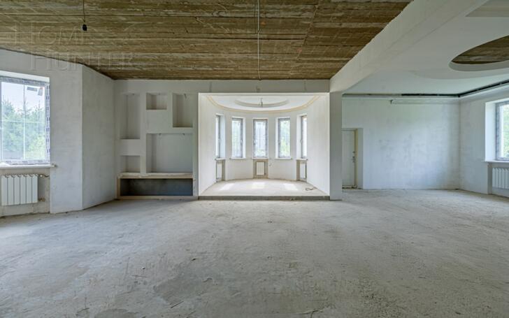 2-этажный коттедж 425 м² без отделки