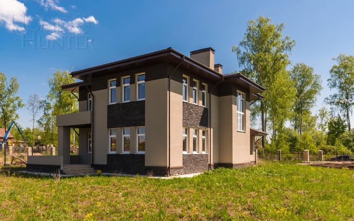 2-этажный коттедж 270 м² без отделки