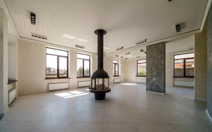 2-этажный коттедж 400 м² с отделкой