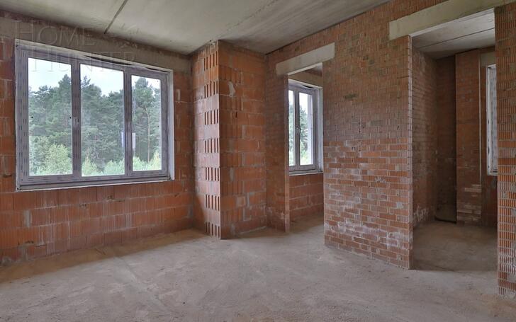 2-этажный коттедж 225 м² без отделки