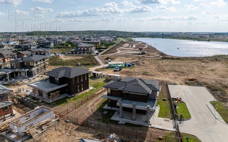 2-этажный коттедж 260 м² без отделки