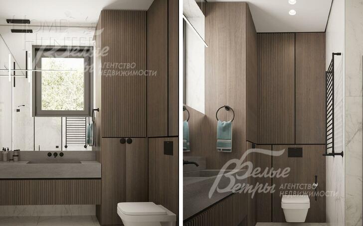 2-этажный коттедж 188 м² с отделкой