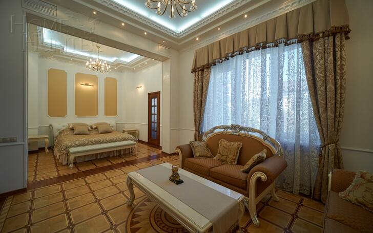 2-этажный коттедж 500 м² с отделкой