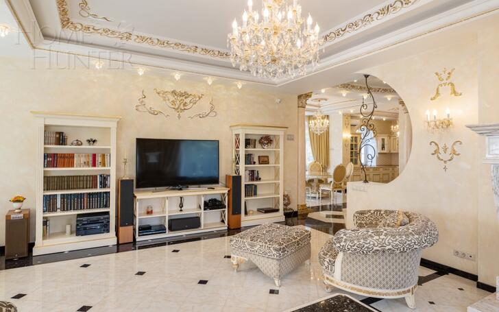 2-этажный коттедж 500 м² с отделкой