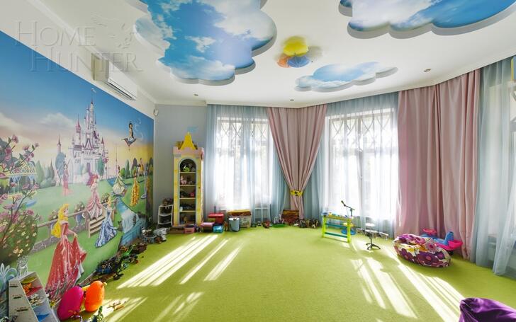 2-этажный коттедж 1 100 м² с отделкой