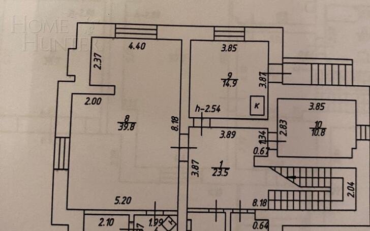 2-этажный коттедж 397.6 м² с отделкой