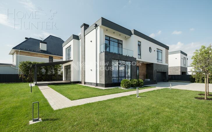 2-этажный коттедж 416 м² с отделкой