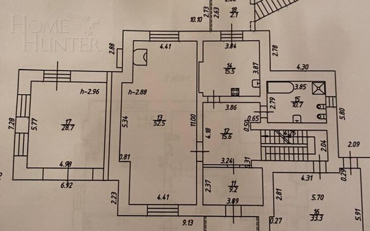 2-этажный коттедж 397.6 м² с отделкой