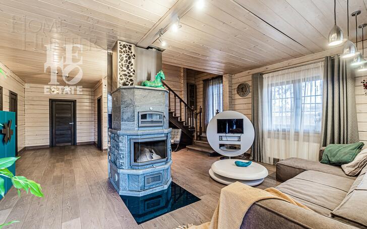 2-этажный коттедж 229.5 м² с отделкой