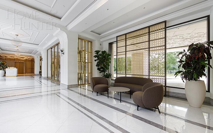 3-КОМН. АПАРТАМЕНТЫ БЕЗ ОТДЕЛКИ 146.8 М² НА 2 ЭТАЖЕ