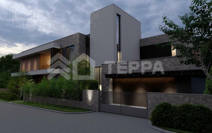 2-этажный коттедж 743 м² без отделки