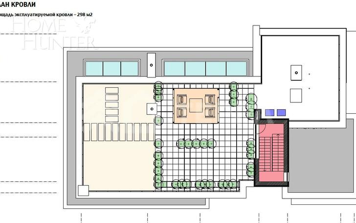 2-этажный коттедж 743 м² без отделки