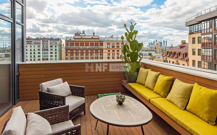 5-КОМН. ПЕНТХАУС С ОТДЕЛКОЙ 434 М² НА 10 ЭТАЖЕ