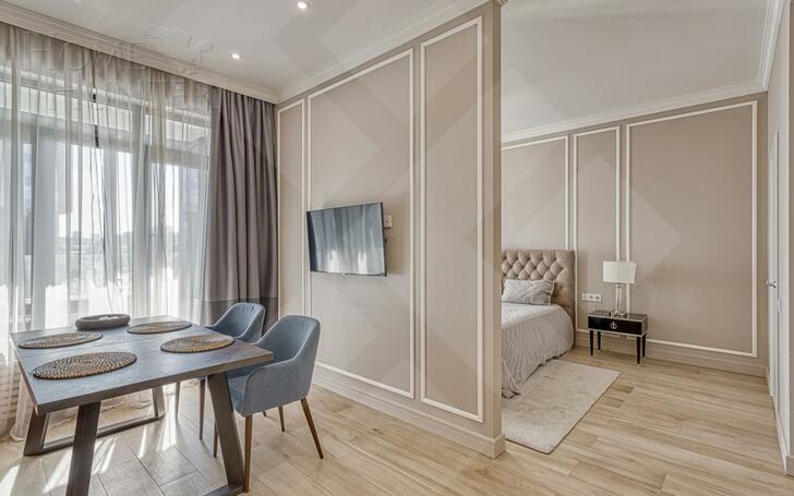 1-КОМН. КВАРТИРА С ОТДЕЛКОЙ 45 М² НА 3 ЭТАЖЕ