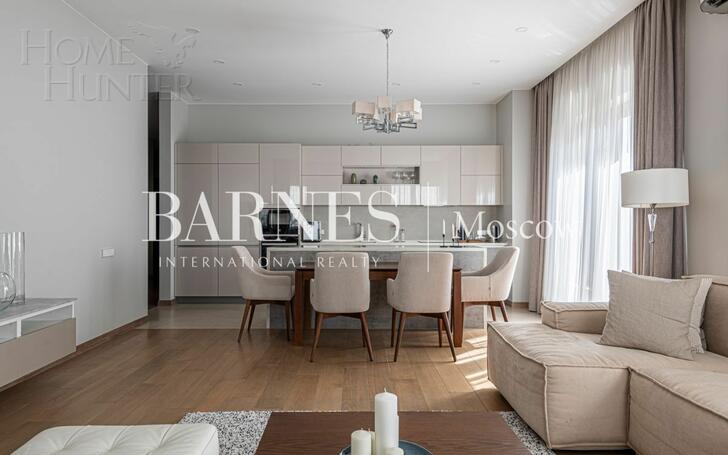 4-КОМН. КВАРТИРА С ОТДЕЛКОЙ 148.5 М² НА 3 ЭТАЖЕ