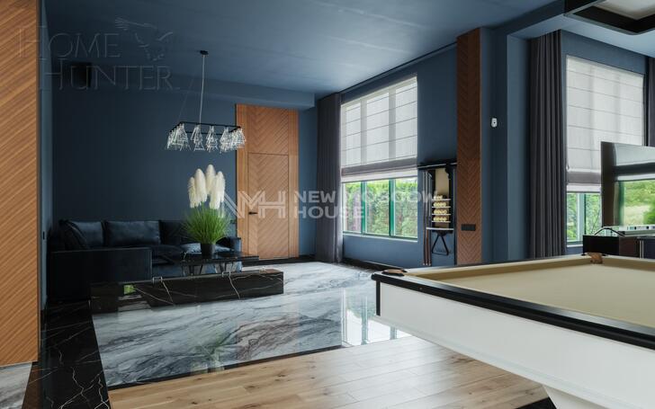 2-этажный коттедж 905.4 м² с отделкой