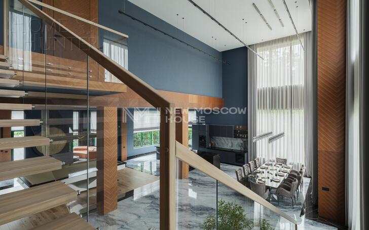 2-этажный коттедж 905.4 м² с отделкой