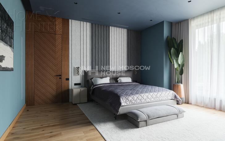 2-этажный коттедж 905.4 м² с отделкой