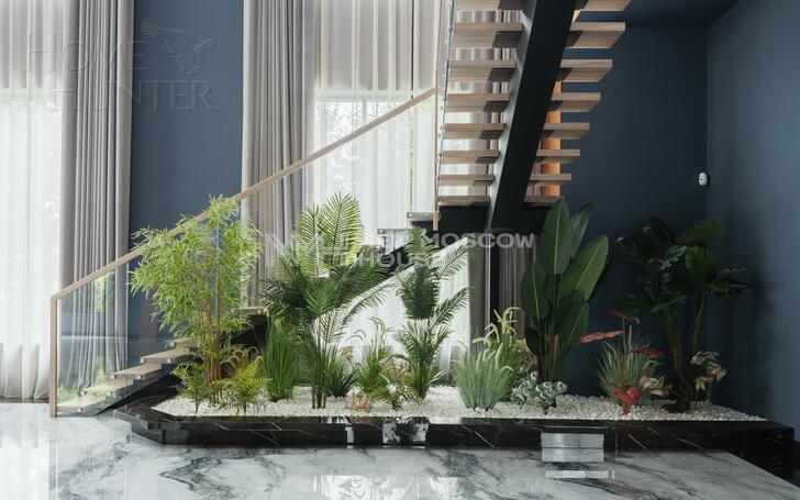 2-этажный коттедж 905.4 м² с отделкой