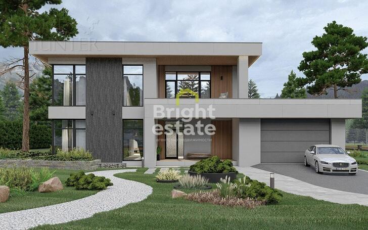 2-этажный коттедж 576.43 м² без отделки