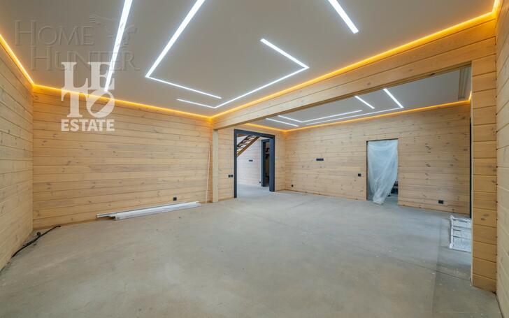 2-этажный коттедж 200 м² без отделки