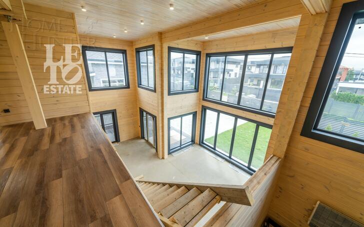 2-этажный коттедж 200 м² без отделки