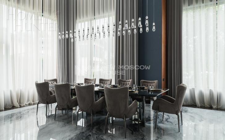 2-этажный коттедж 905.4 м² с отделкой