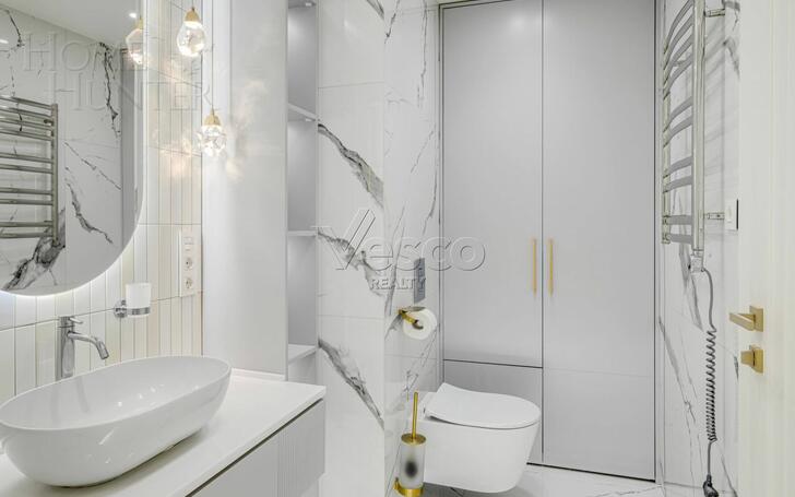 2-КОМН. КВАРТИРА С ОТДЕЛКОЙ 58.1 М² НА 30 ЭТАЖЕ