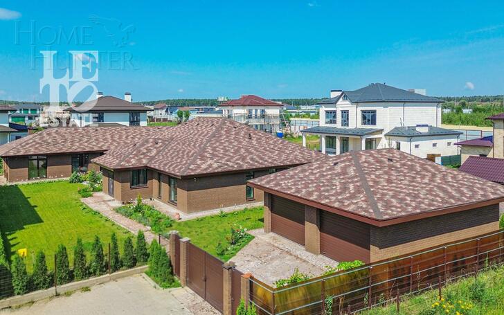 1-этажный коттедж 521 м² без отделки
