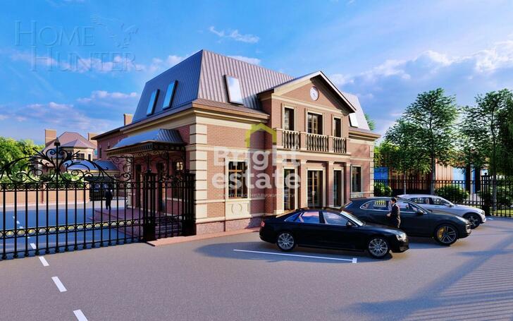 2-этажный коттедж 350 м² без отделки