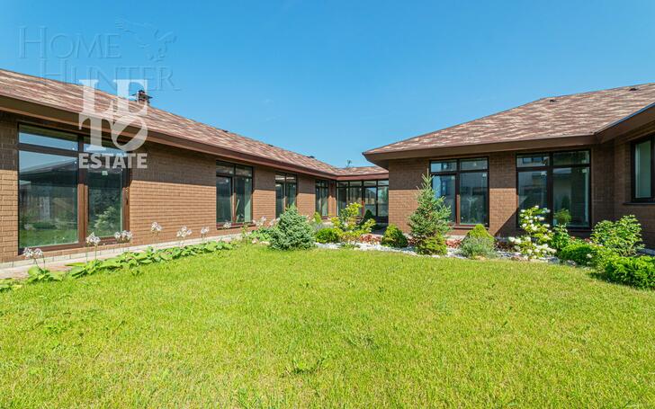 1-этажный коттедж 521 м² без отделки
