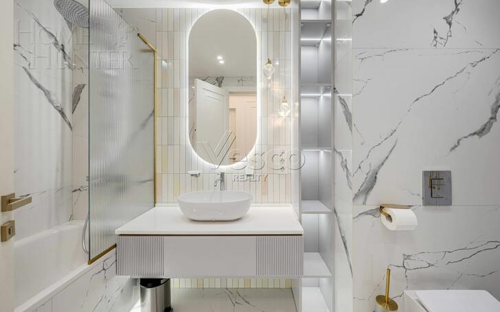 2-КОМН. КВАРТИРА С ОТДЕЛКОЙ 58.1 М² НА 30 ЭТАЖЕ