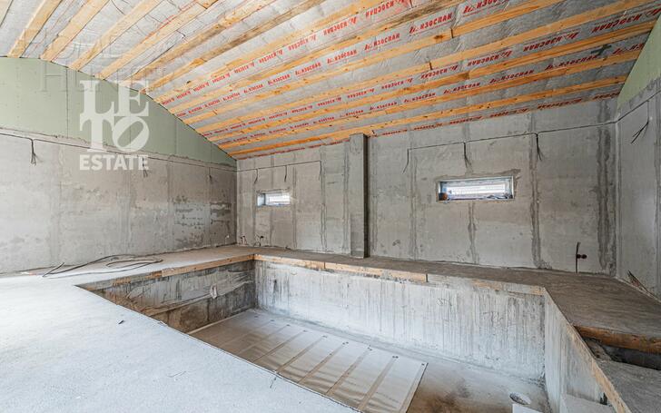 1-этажный коттедж 521 м² без отделки