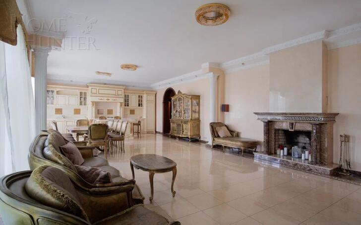 2-этажный коттедж 480 м² с отделкой