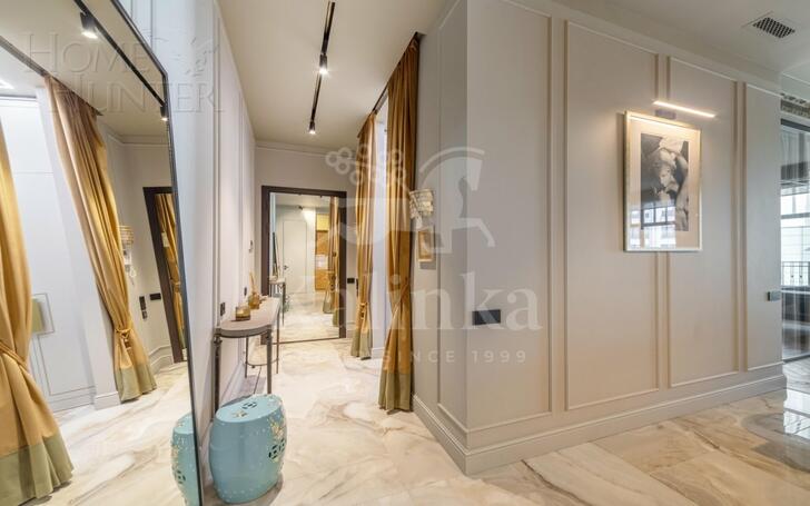 3-КОМН. АПАРТАМЕНТЫ С ОТДЕЛКОЙ 130.1 М² НА 4 ЭТАЖЕ