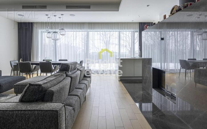 4-КОМН. ПЕНТХАУС С ОТДЕЛКОЙ 220 М² НА 4 ЭТАЖЕ