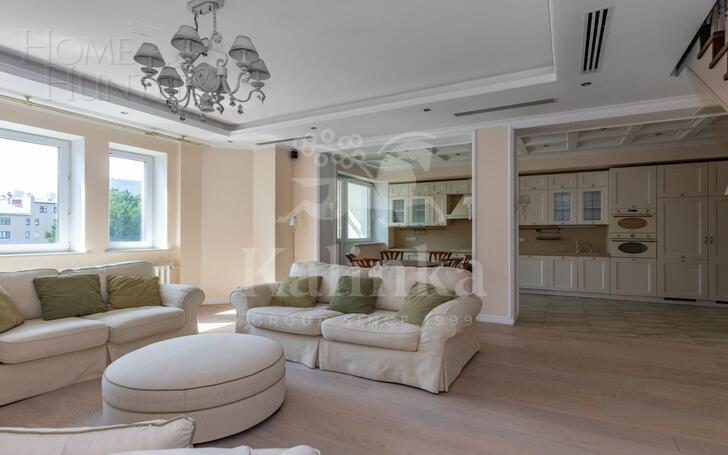 2-УРОВНЕВАЯ КВАРТИРА С ОТДЕЛКОЙ 175.8 М² НА 6 ЭТАЖЕ