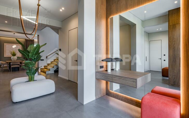 2-этажный коттедж 320 м² с отделкой