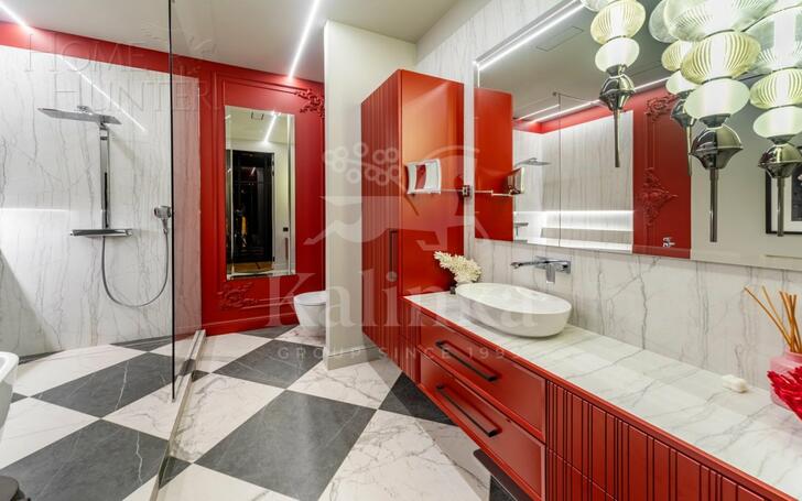 3-КОМН. АПАРТАМЕНТЫ С ОТДЕЛКОЙ 130.1 М² НА 4 ЭТАЖЕ